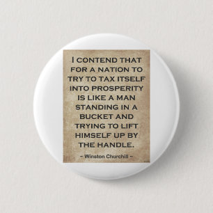 Winston Churchill #1 Button