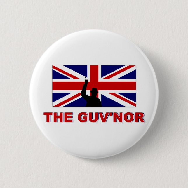 Winston Churchill Button (Vorderseite)