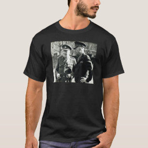 Winston Churchill Eisenhower Classic Ww2 T-Shirt