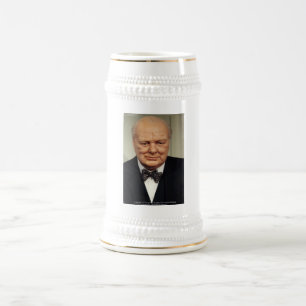 Winston Churchill Failure Wisdom Zitat Geschenke Bierglas