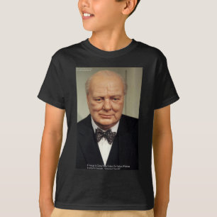 Winston Churchill Failure Wisdom Zitat Geschenke T-Shirt