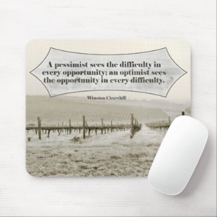 Winston Churchill Inspiration Angebot Mousepad