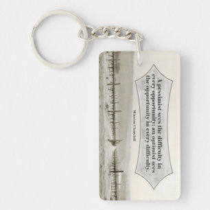 Winston Churchill Inspiration Angebot Schlüsselanhänger