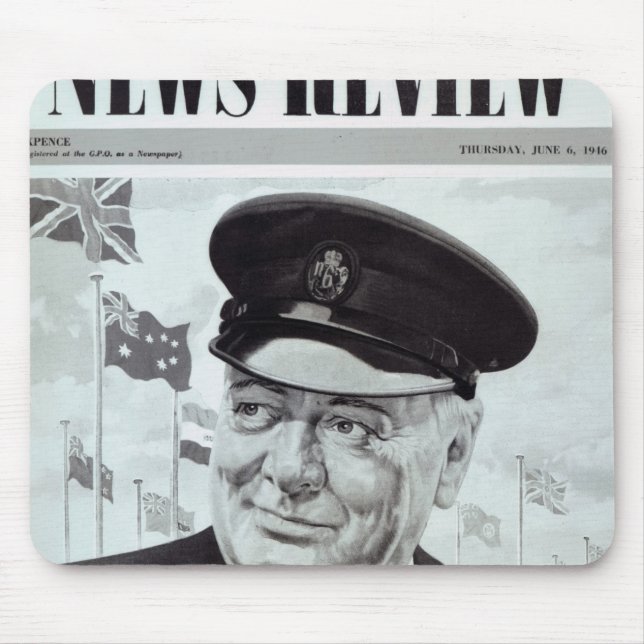 Winston Churchill Mousepad (Vorne)