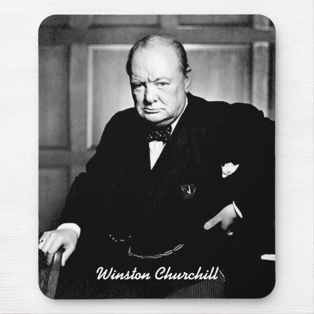Winston Churchill Mousepad (Vorne)