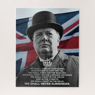 Winston Churchill "Niemals Übergabe"