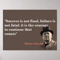 Winston Churchill Quote On Courage