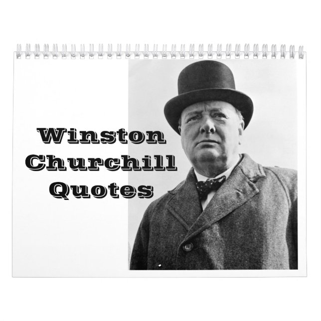 Winston Churchill Quotes Kalender (Titelbild)