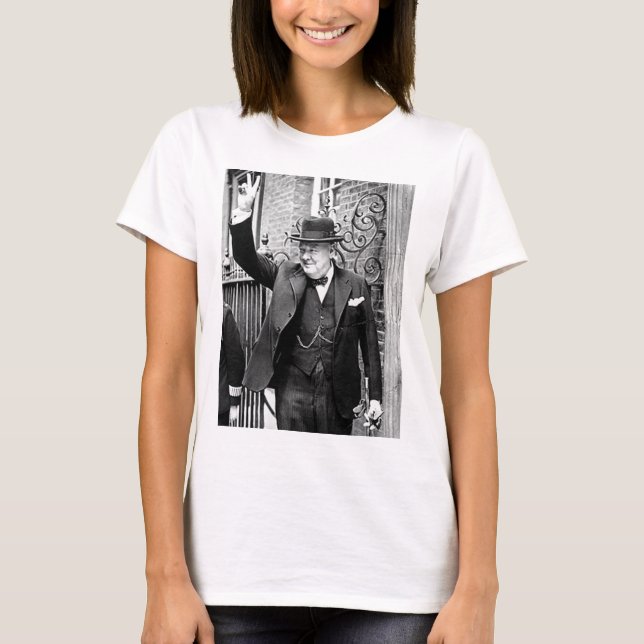 Winston Churchill T-Shirt (Vorderseite)