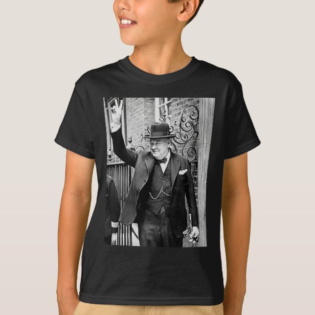 Winston Churchill T-Shirt (Vorderseite)