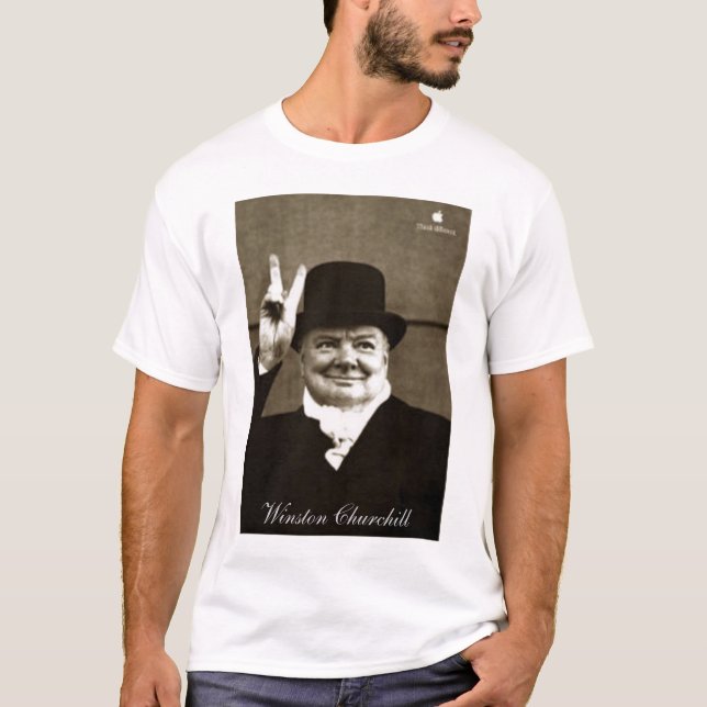 Winston Churchill T-Shirt (Vorderseite)