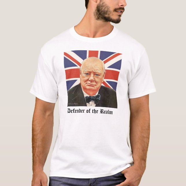 Winston Churchill T-Shirt (Vorderseite)