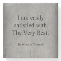 Winston Churchill Zitat; Das Allerbeste