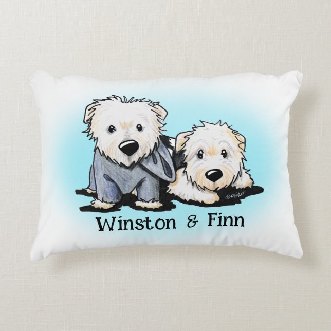 Winston & Finn Dekokissen (Vorderseite)