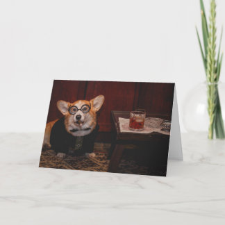 Winston Furchill leere Grußkarte Karte