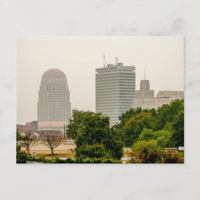 winston salem nc postkarte (Vorderseite)