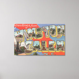 Winston-Salem, North Carolina Leinwanddruck