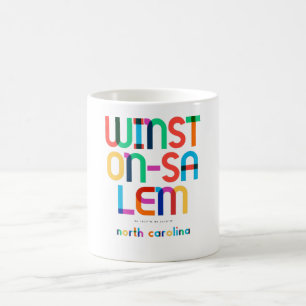 Winston-Salem North Carolina Mitte Jahrhundert, Po Kaffeetasse