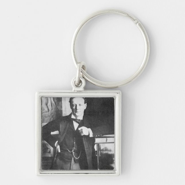Winston Spencer Churchill im Jahre 1904 Schlüsselanhänger (Vorne)