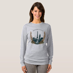 Wintage European Landmarks Art T-Shirt