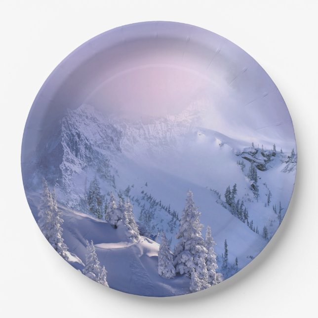 Winter 10 pappteller (Vorderseite)