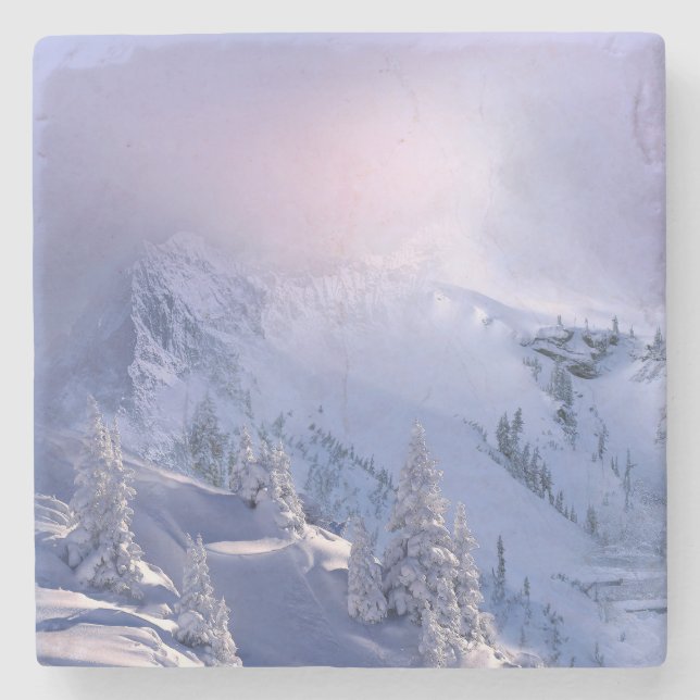 Winter 10 steinuntersetzer (Vorderseite)