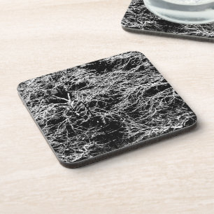 'Winter Abstrakt' Cork Untersetzer Set