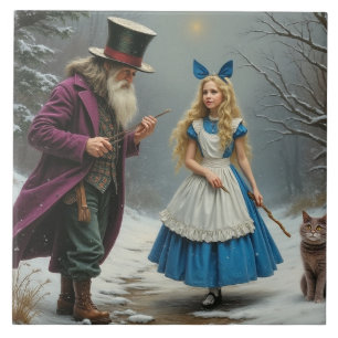 Winter Alice grande carreaux en céramique