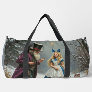 Winter Alice große Duffeltasche Duffle Bag