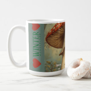 Winter Alice im Wunderland Trinke mich Kaffeetasse