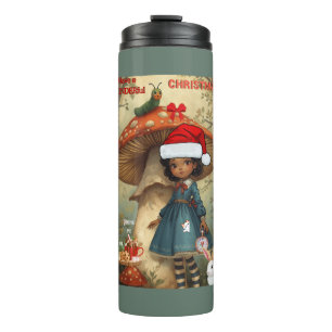 Winter Alice im Wunderland Trinke mich Thermosbecher