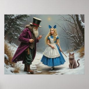 Winter Alice Matt-Wert Poster