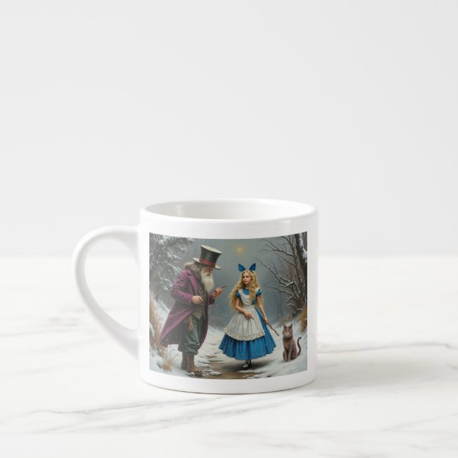 Winter Alice rechte Espresso Tasse (Links)