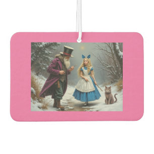 Winter Alice rosa Auto-Lufterfrischer Autolufterfrischer