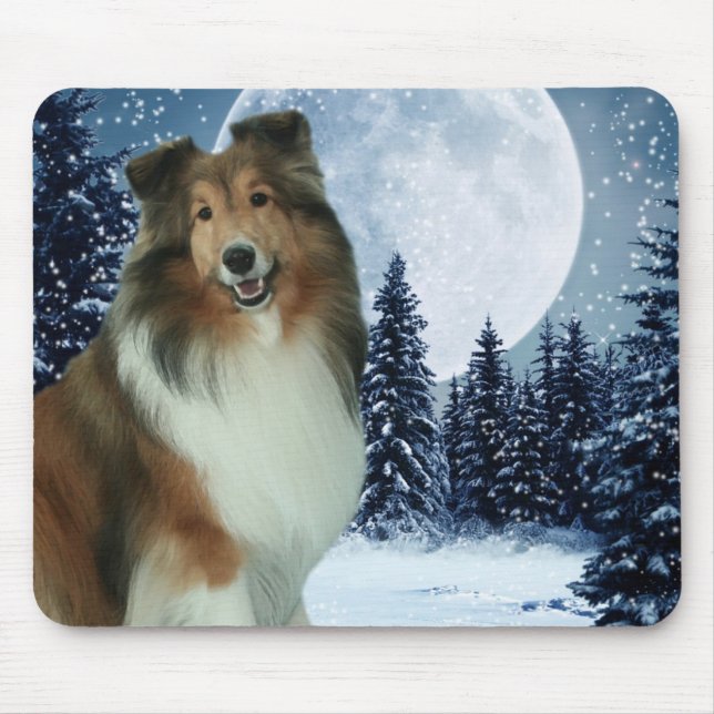 Winter-Anmut Mouspad Mousepad (Vorne)