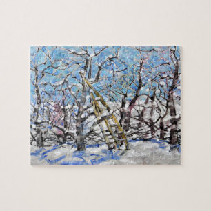 Winter-Apfelbaumschnitt  / Künstler Larry Lerew