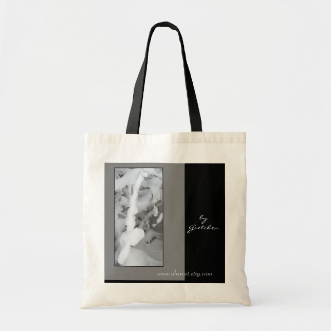 Winter-Architektur-Taschen-Tasche gretchen vorbei Tragetasche (Vorne)