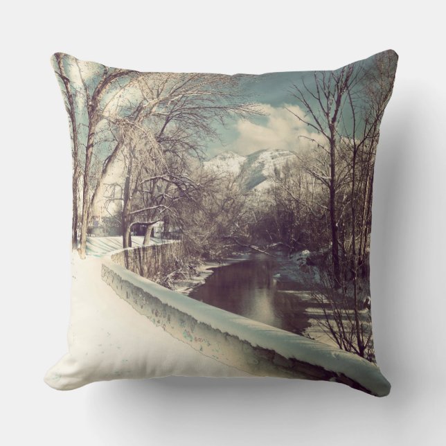 Winter auf dem Ogden Kissen (Vorderseite)