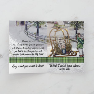 Winter auf den Thistlebrook-Farmen Karte