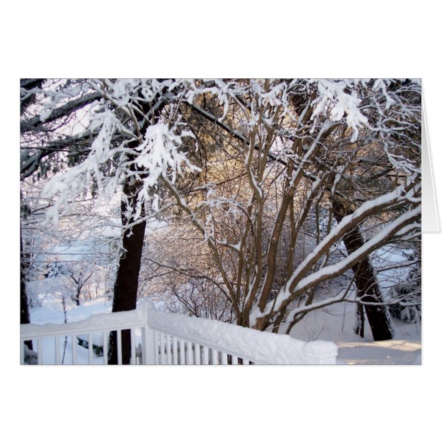 Winter auf der Vorderseite (Vorderseite (Horizontal))