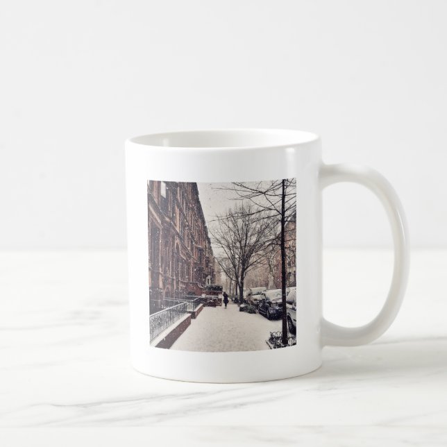 Winter auf Upper West Side Kaffeetasse (Rechts)