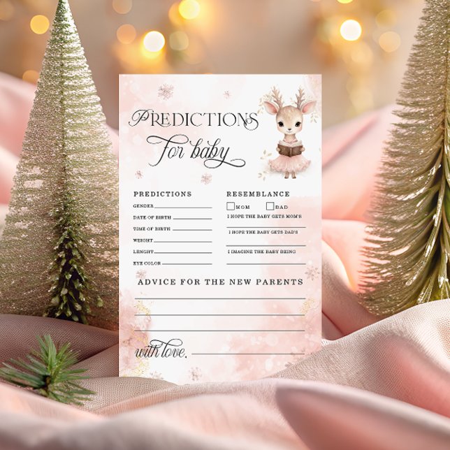 Winter Baby Death Predication für Babykarte (Von Creator hochgeladen)