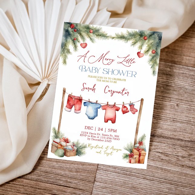 Winter Baby Dusche Einladung (Von Creator hochgeladen)