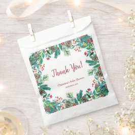 Winter Baby Dusche Geschenktütchen