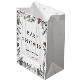 Winter Baby Showbeutel Mittlere Geschenktüte