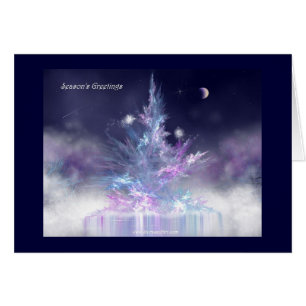 Winter-Baum-Karte