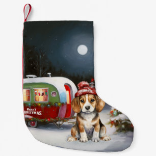Winter Beagle Karawan Weihnachtsabenteuer Kleiner Weihnachtsstrumpf