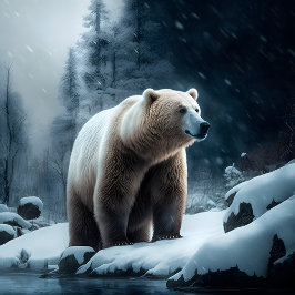 Winter Bear Jigsaw Puzzle