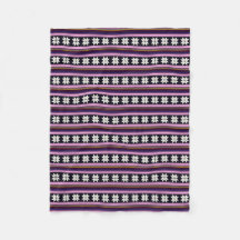 Winter-Beeren-Nordic gestrickte Querstich-Grafik