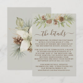 Winter Beige Details UAWG Website Hochzeit Begleitkarte